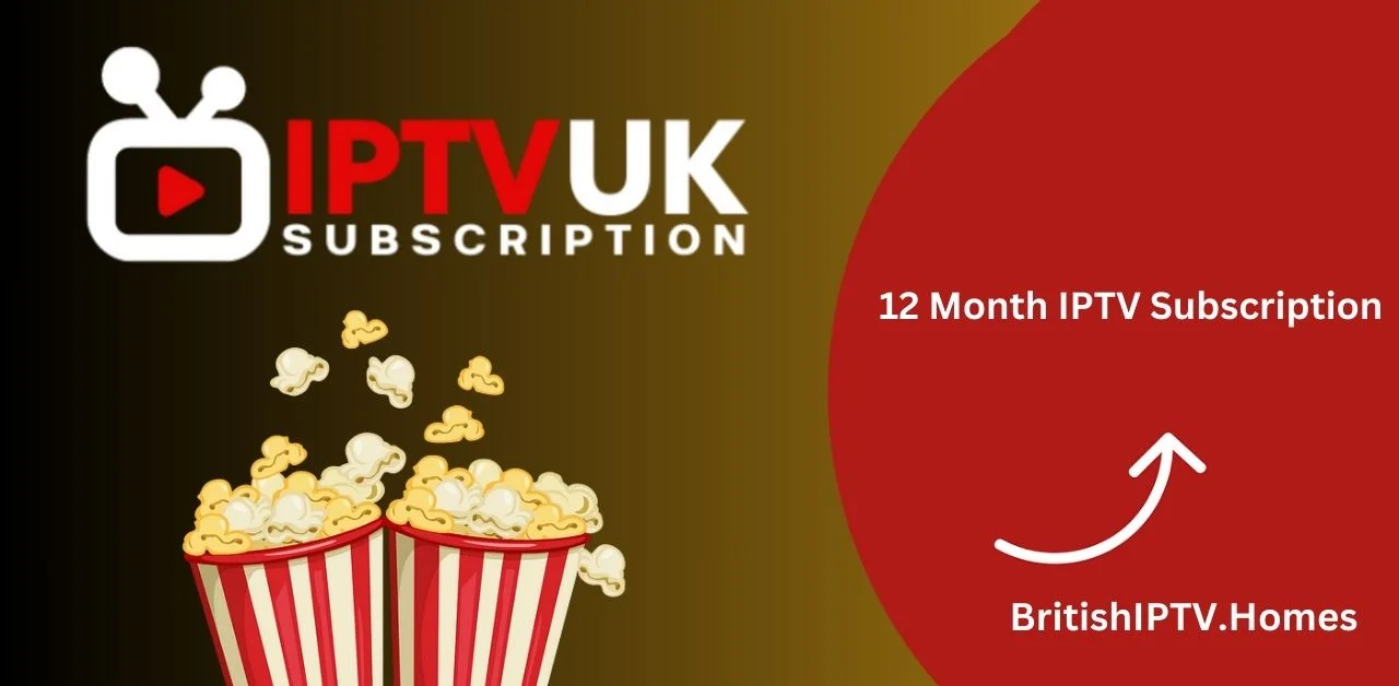 12 Month IPTV Subscription